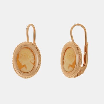 ORECCHINI CON CAMEO
