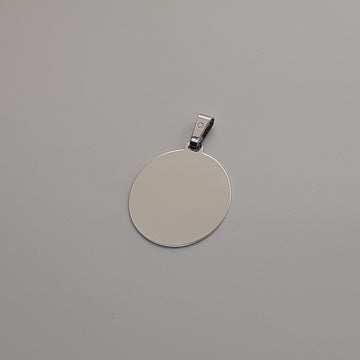 MEDAGLIETTA IN ORO BIANCO