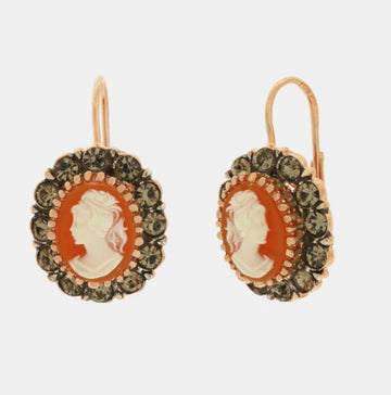 ORECCHINI CON CAMEO