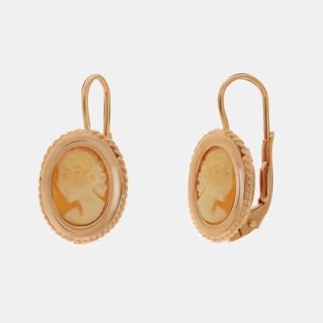 ORECCHINI CON CAMEO
