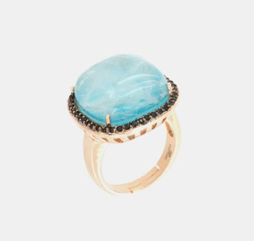 ANELLO ZIRCONE TURCHESE