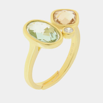 ANELLO con ZIRCONI COLORATI