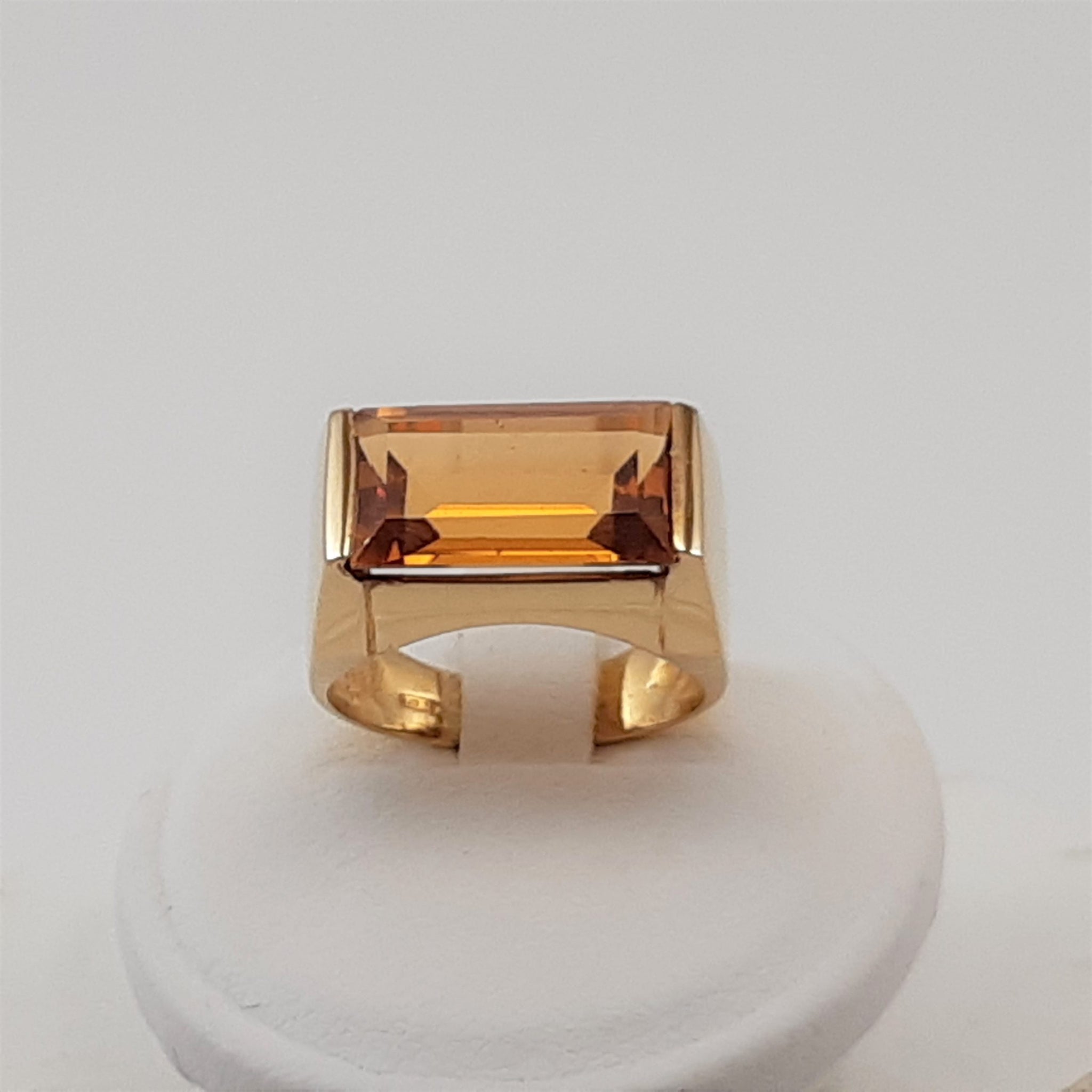 ANELLO ORO CON TOPAZIO