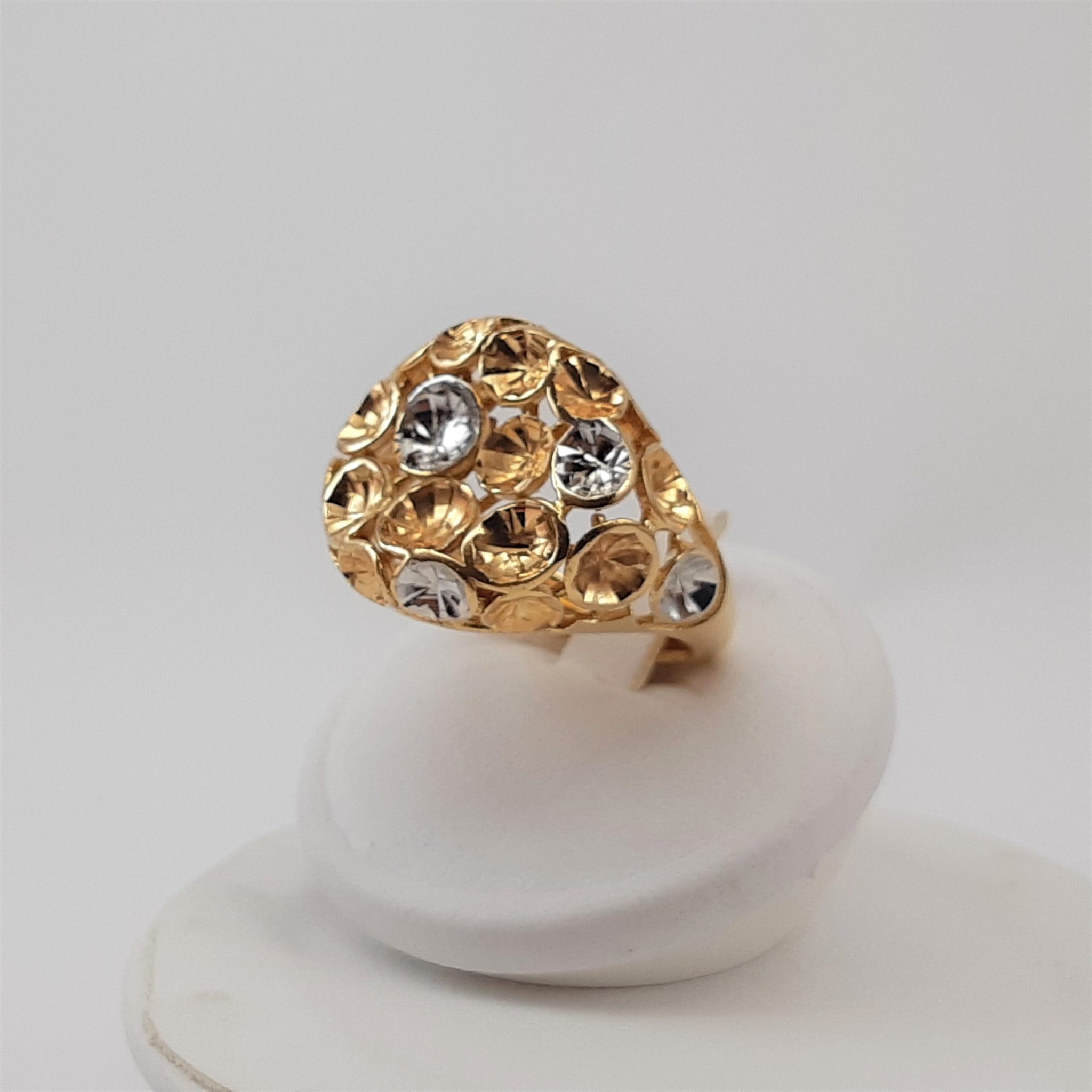 ANELLO FASCIA BICOLORE
