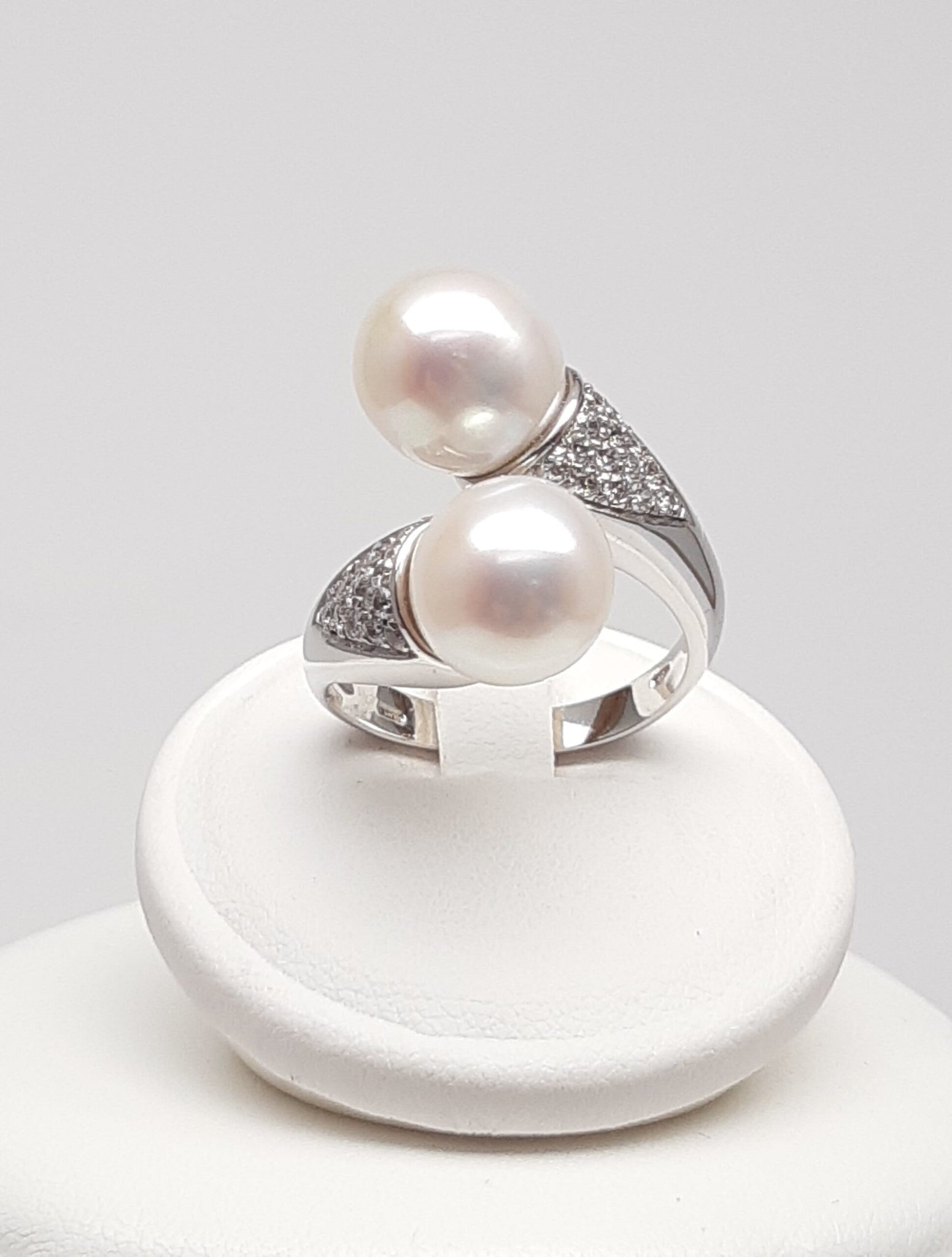 ANELLO DONNA CON PERLE