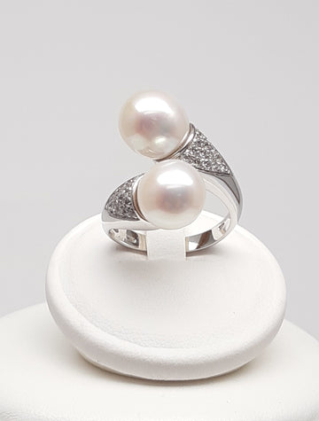 ANELLO DONNA CON PERLE