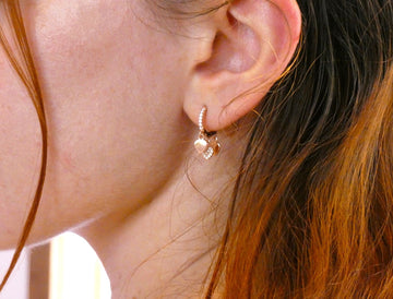 ORECCHINI ANELLA CON CHARMS