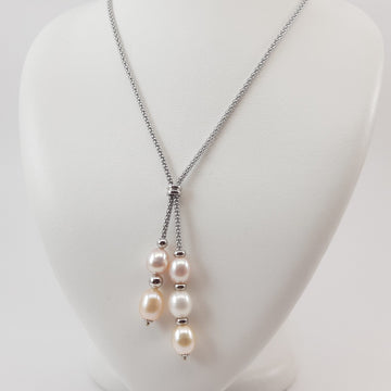 COLLIER IN ORO CON PERLE