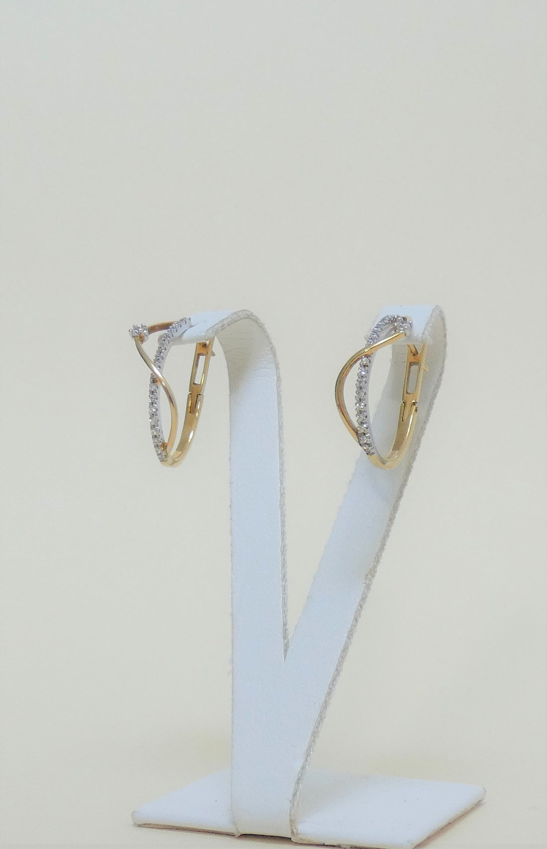 ORECCHINI IN ORO BICOLORE