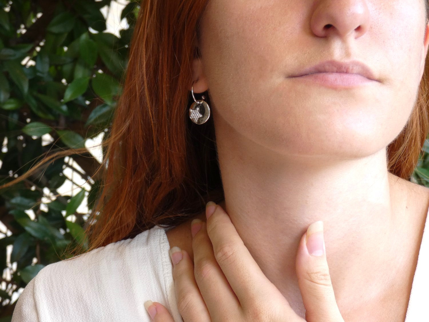 ORECCHINI ANELLA CON CHARMS