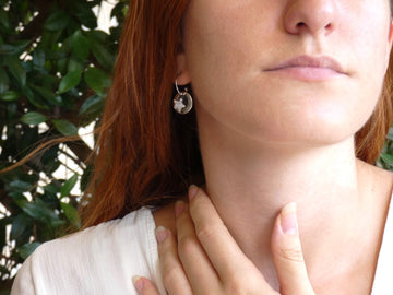 ORECCHINI ANELLA CON CHARMS